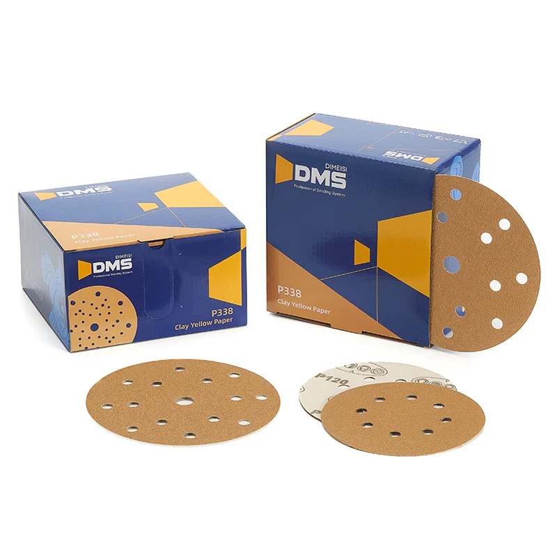 مٹی کا پیلے رنگ کا سینڈ پیپر